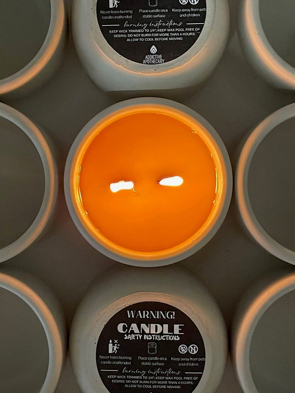 Concrete Candle